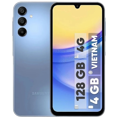 تصویر  گوشی موبایل سامسونگ مدل Galaxy A15 دو سیم کارت ظرفیت 128 گیگابایت و رم 4 گیگابایت - ویتنام